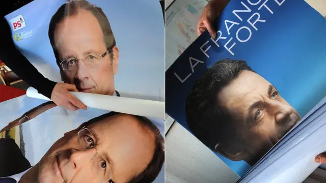 Ông Sarkozy thua trước Francois Hollande trong cuộc đua tổng thống Pháp