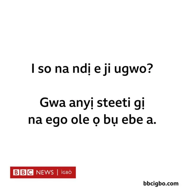 Sitere anyị ozi maọbụrụ na anyị edeghị aha steeti gị ebe a