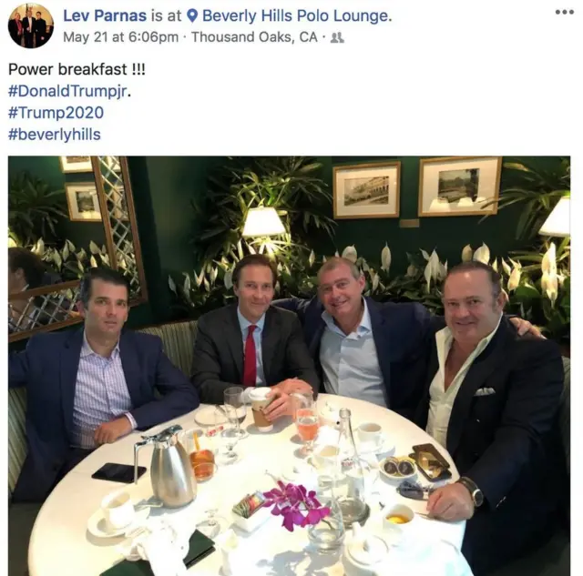 Скриншот со страницы Льва Парнаса