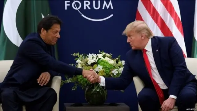 ઇમરાન ખાન અને ડોનાલ્ડ ટ્રમ્પ