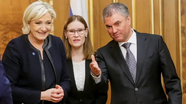 Ле Пен и Володин