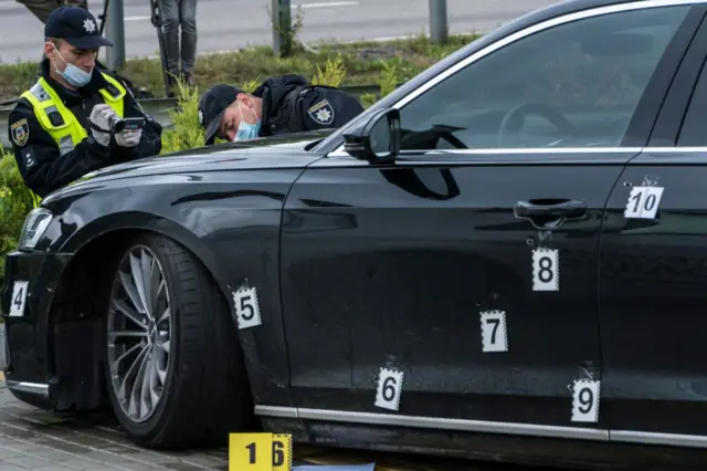 Audi Сергія Шефіра розстріляли з автомата