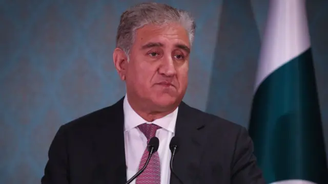 પાકિસ્તાનના વિદેશમંત્રી શાહ મહમૂદ કુરેશીએ સંયુક્ત રાષ્ટ્રસંઘને જાણ કરીને ગંભીર ચિંતા વ્યક્ત કરી છે કે ભારત કાશ્મીરમાં ફરીથી કશુંક નવીન કરે તેવું લાગે છે