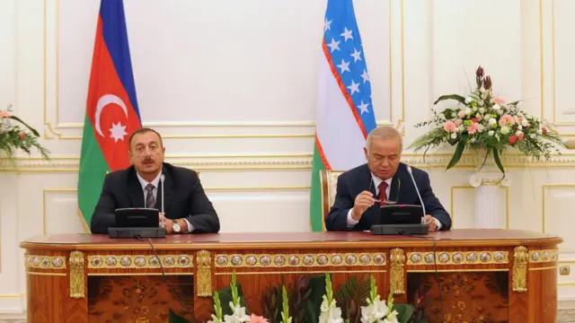 İlham Əliyev və İslam Kərimov, 27 sentyabr 2010