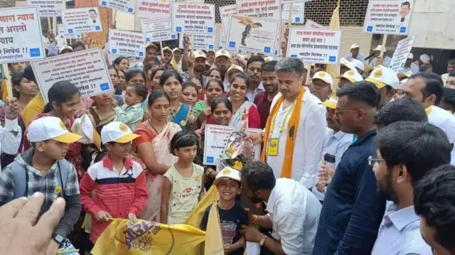 रोहित पवार संघर्ष यात्रा