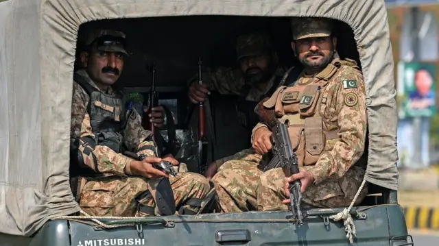 पाकिस्तान की सेना के जवान