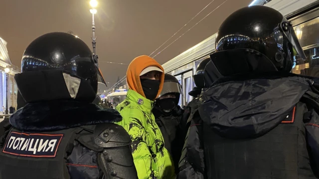 Протесты в Петербурге