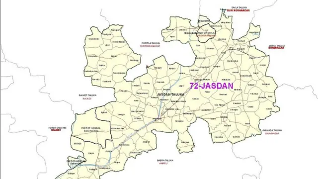 જસદણ મેપ