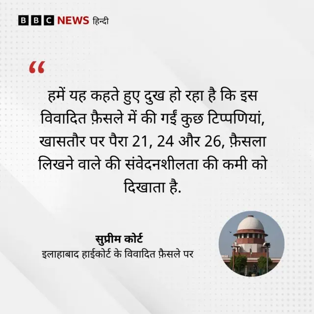 सुप्रीम कोर्ट ने क्या कहा