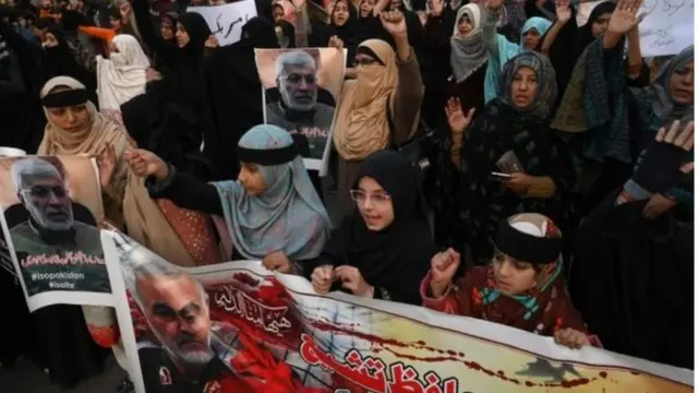 مظاهر الحزن على سليماني