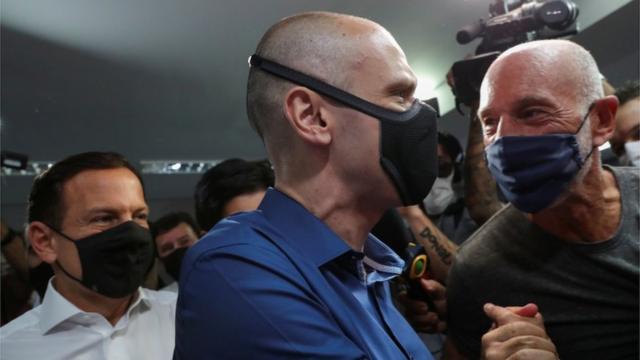 Bruno Covas e João Doria