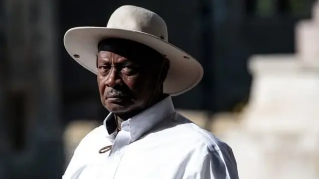 યુગાન્ડાના રાષ્ટ્રપતિ યોવેરી મુસેવેની