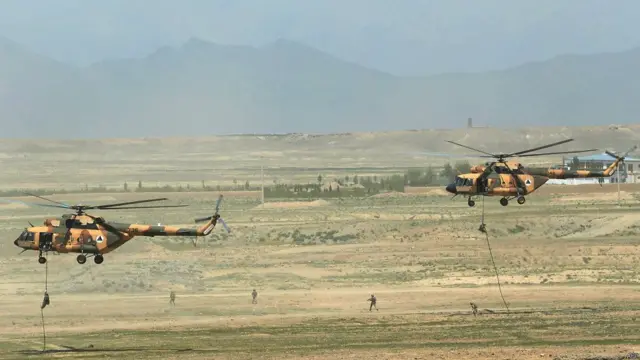 هلیکوپتر ارتش افغانستان