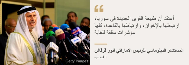 المستشار الدبلوماسي للرئيس الإماراتي أنور قرقاش.