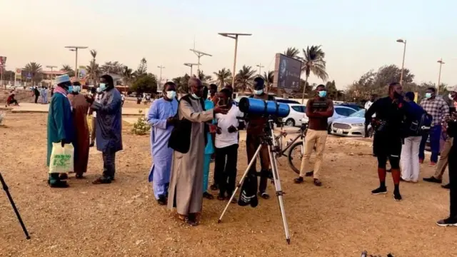 Mambobin kwamitin ganin wata a birnin Dakar na Senegal