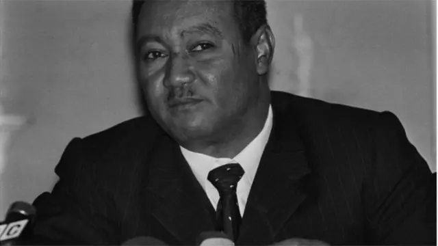 Sudanese President Jaafar Nimeiri 1973