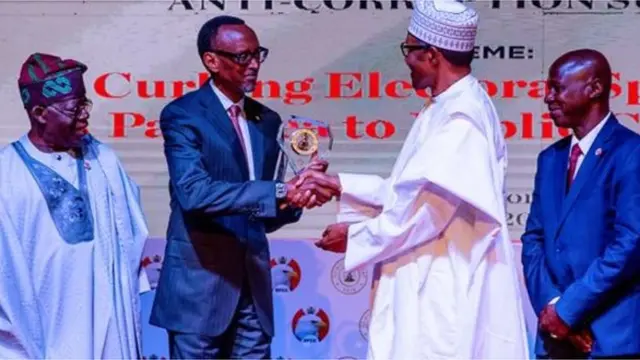 Tinubu,Kagame, Buhari, Magu