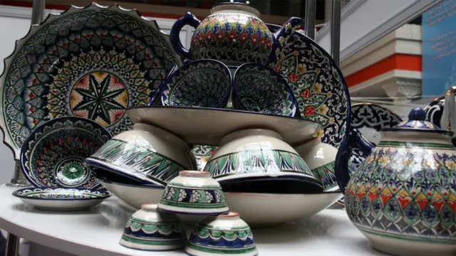 Душанбедаги Ўзбекистон маҳсулотлари кўргазмаси