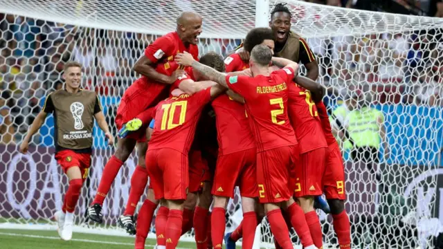 Belgium relied upon a 94th-minute goal to beat Japan 3-2