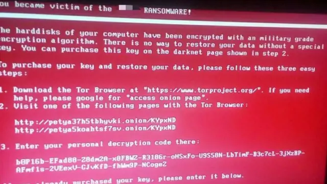 র‍্যানসমওয়্যার হচ্ছে এমন একধরণের কম্পিউটার ভাইরাস বা ম্যালওয়্যার যার মাধ্যমে আক্রান্ত কম্পিউটারে রক্ষিত সব ফাইল এনক্রিপ্ট হয়ে যায় এবং হ্যাকারকে মুক্তিপণ দিয়ে কি-কোড সংগ্রহ করা ছাড়া সেগুলোকে ডিক্রিপ্ট করার আর উপায় থাকে না।