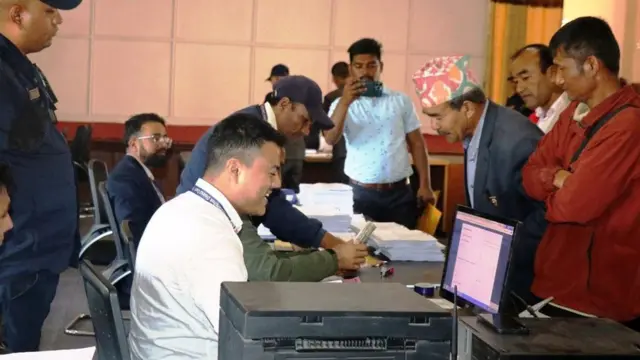 उम्मेदवारी दर्ता प्रक्रिया