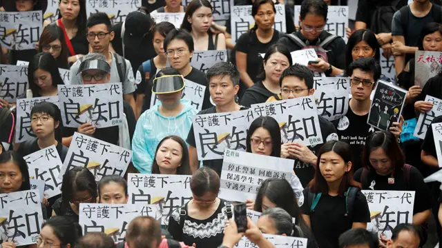 香港教师出席教协“反送中”集会(17/8/2019)