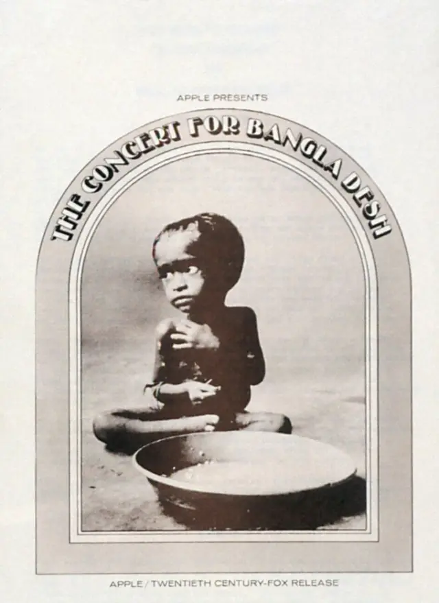 কনসার্ট ফর বাংলাদেশের পোস্টার