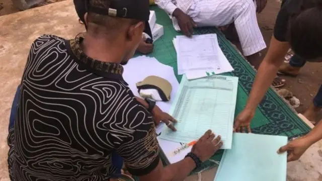 Ma'aikatan hukumar zabe a jihar Kogi