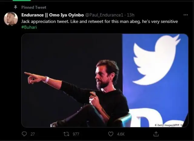 Aworan ojuopo twitter Naijiria kan