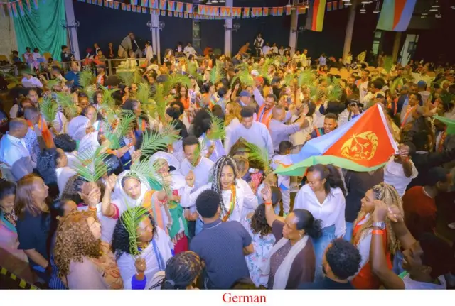 ካለ ካብ ነበርቲ ጀርመን ዝኾኑ ኤርትራውያን'ውን ነቲ መዓልቲ ብጓይላን ትልሂትን ጸንቢሎሞ