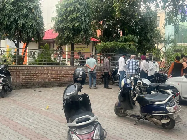 ਚੰਡੀਗੜ੍ਹ ਸਥਿਤ ਬੀਜੇਪੀ ਦਫ਼ਤਰ ਦੀ ਤਸਵੀਰ