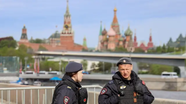 руски полицајци, полицајци у москви