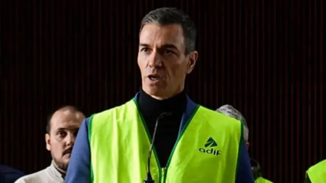 સ્પેનના વડા પ્રધાન પેદ્રો સાંચેઝ , હાઇસ્પીડ ટ્રેન અકસ્માત, બીબીસી ગુજરાતી 