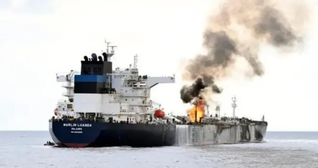 Чабуулга кабылган кеме