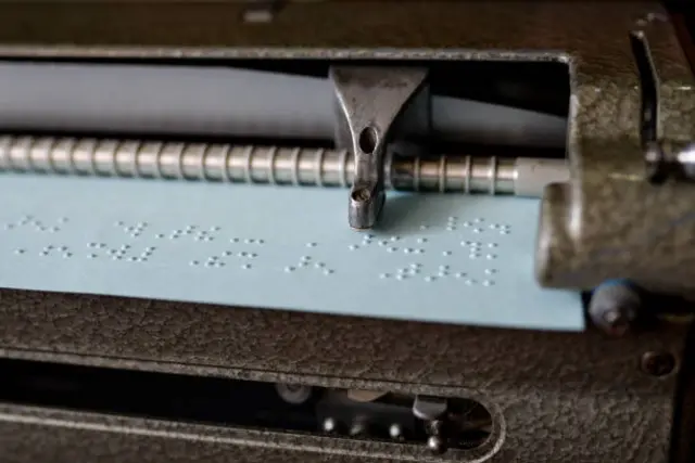 Braille machine