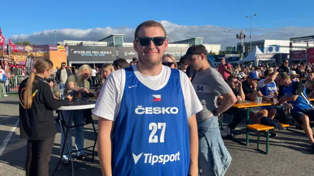 Vojta, češki navijač iz Praga