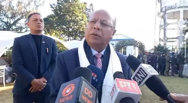 মেঘালয়ের উপ-মুখ্যমন্ত্রী প্রেসটোন তিনসং