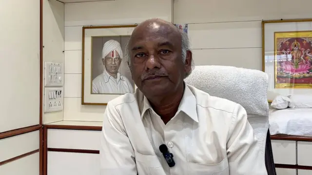 सोलापूर जिल्हा यंत्रमाग धारक संघचे अध्यक्ष पेंटप्पा गड्डम 