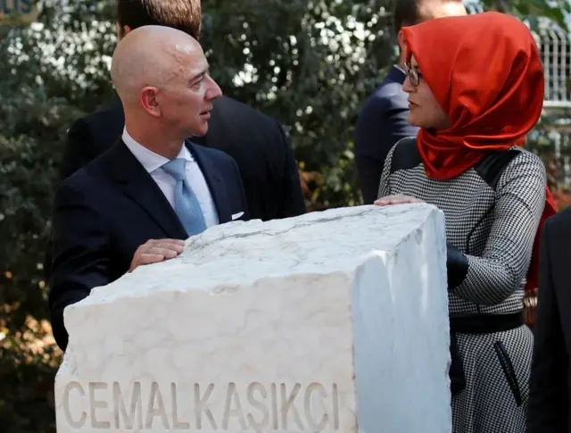 Bezos ve Kaşıkçı'nın nişanlısı Hatice Cengiz