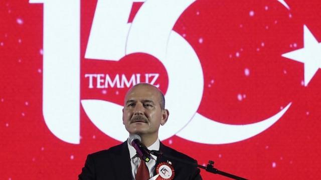 سخنرانی سویلو،‌ وزیر کشور ترکیه در سالگرد کودتای نافرجام ۲۰۱۶ ترکیه