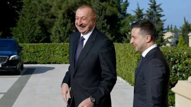 Əliyev və Zelenski