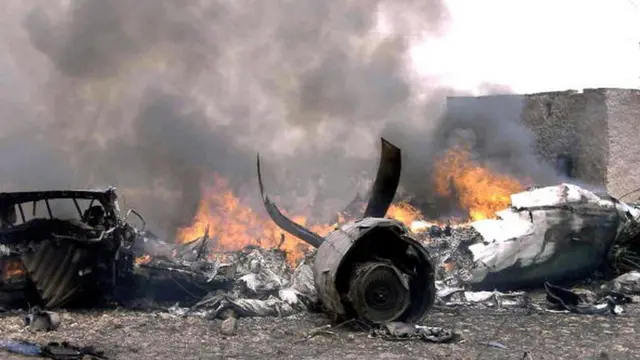 پي ای اې لوېدلې الوتکه