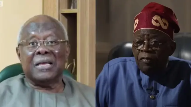 Aworan Bode George ati Bola Tinubu