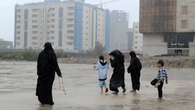 أمطار في جدة