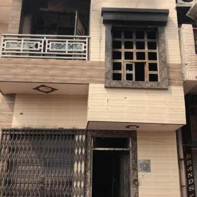 बृजपुरी इलाके में कौशिक का घर