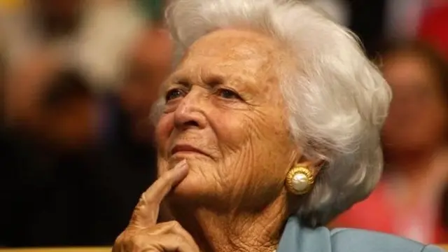 ஜார்ஜ் புஷின் தாயாருக்கு இறுதி அஞ்சலி