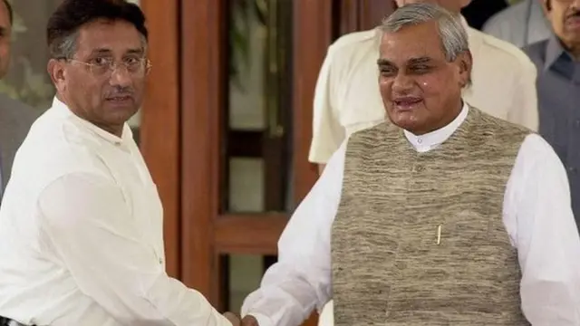 مشرف اور باجپیئی