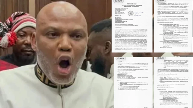 Mazi Nnamdi Kanu bụ onye ndu otu Indigenous People of Biafra, IPOB.