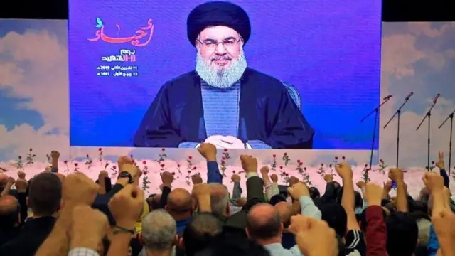 નસરલ્લાહની તસવીર 