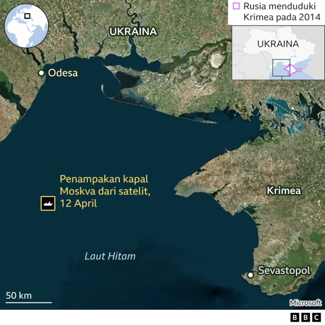 kapal Moskva, Rusia, perang Ukraina